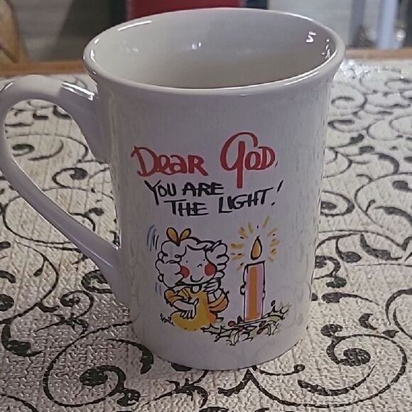 2007 Dear God Kids  InspirationalCeramic Mug - Picture 1 of 4